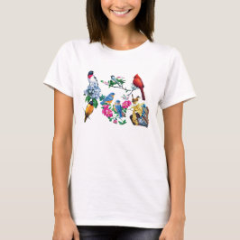 裏庭の鳥Tシャツ Tシャツ