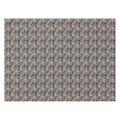 裏庭の鶏がグリッターの背景 テーブルクロス (正面(横))