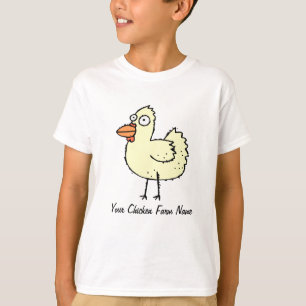 裏庭の鶏の趣味の鶏の農家 Tシャツ