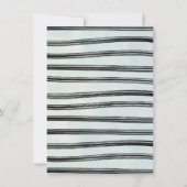 裏庭のBBQ ベイビーキュー ベビーシャワー 招待状 (裏面)