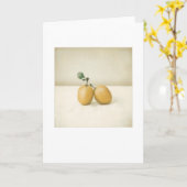 裏庭イエロープラムススチルライフ挨拶空白の会 カード (黄色い花)