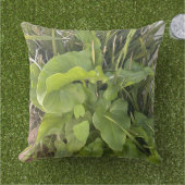 裏庭ガーデンクローズアップ屋外自然写真 アウトドアクッション (芝生)