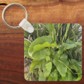 裏庭ガーデンクローズアップ屋外自然写真 キーホルダー (正面)