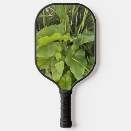 裏庭ガーデンクローズアップ屋外自然写真 ピックルボールラケット