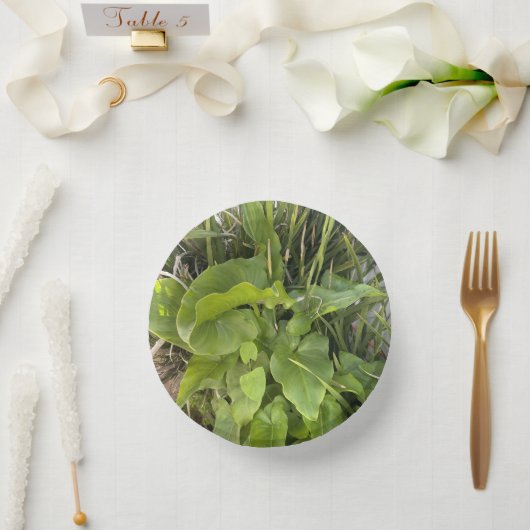 裏庭ガーデンクローズアップ屋外自然写真 ペーパーボウル (ウェディング)