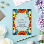 裏庭サマーフローラ卒業パーティー アクリル招待状 (インサイチュ (ウェディング))