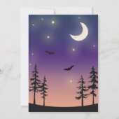 裏庭ハロウィン映画鑑賞会 誕生日パーティー 招待状 (裏面)