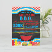 裏庭バーベキュー 招待状 (スタンド正面)