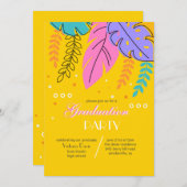 裏庭パーティー 招待状 (正面/裏面)