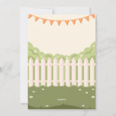 裏庭ピクニック 招待状 (裏面)