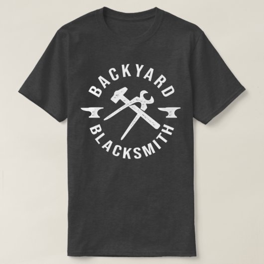 裏庭ブラックスミス鍛造T Tシャツ (デザイン正面)