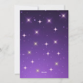 裏庭ポップコーンムービーナイト誕生日 招待状 (裏面)