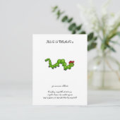 裏庭乳母車· Caterpillar with Red Hat 招待状 (スタンド正面)