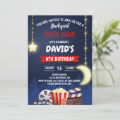 裏庭映画ナイトボーイバースデーパーティー 招待状 (スタンド正面)