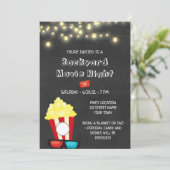 裏庭映画鑑賞会パーティーのご案内 招待状 (スタンド正面)