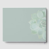 裏庭結婚多肉 ゲストブック (裏面)