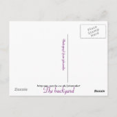 裏庭 ポストカード (裏面)