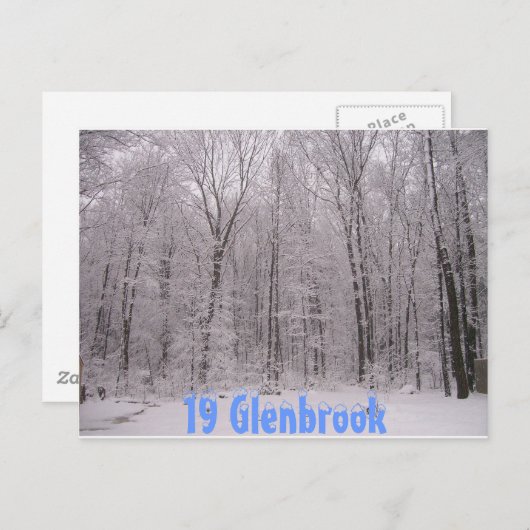 裏庭 ポストカード (正面/裏面)