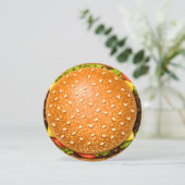 裏庭BBQのグリルチーズバーガー 招待状 (スタンド正面)