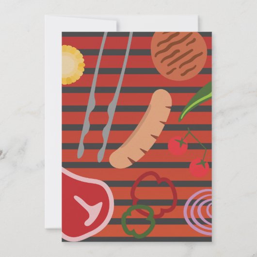 裏庭BBQグリル 招待状 (裏面)