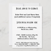 裏庭BBQティキトーチ！ 招待状 (裏面)