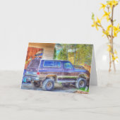 裏庭Blazin -挨拶状 カード (黄色い花)