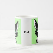 裏編みのマグ コーヒーマグカップ (中央)