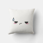 裏表があるかわいいの顔- クッション (裏面)