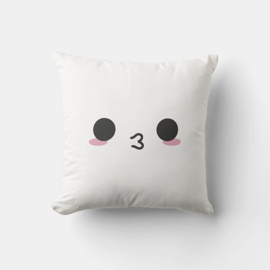 裏表があるかわいいの顔- クッション (正面)