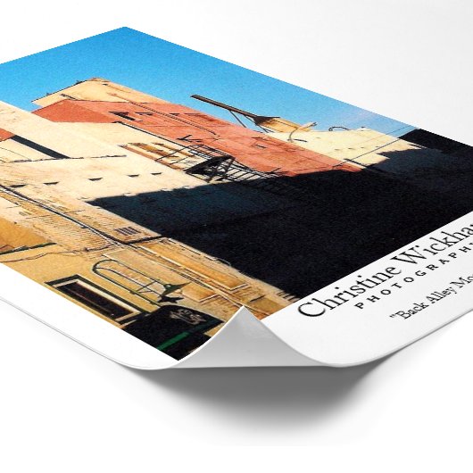 裏路地の月光 ポスター (角)