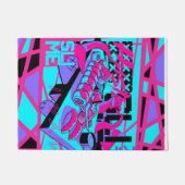 裏返し寿司ドアマット ドアマット (正面)