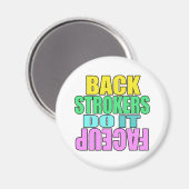 裏返し屋が顔アップ マグネット (正面/裏面)