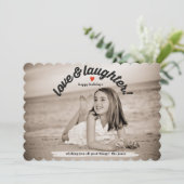 裏面の写真付きで愛と笑顔を シーズンカード (スタンド正面)