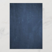 (裏面) 花柄 黒板 DIY 結婚式プログラム扇風機 プログラム (裏面)