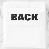 裏面 長方形シール (バッグ)