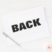 裏面 長方形シール (封筒)