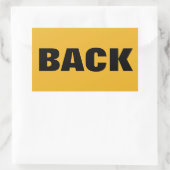 裏面 長方形シール (バッグ)