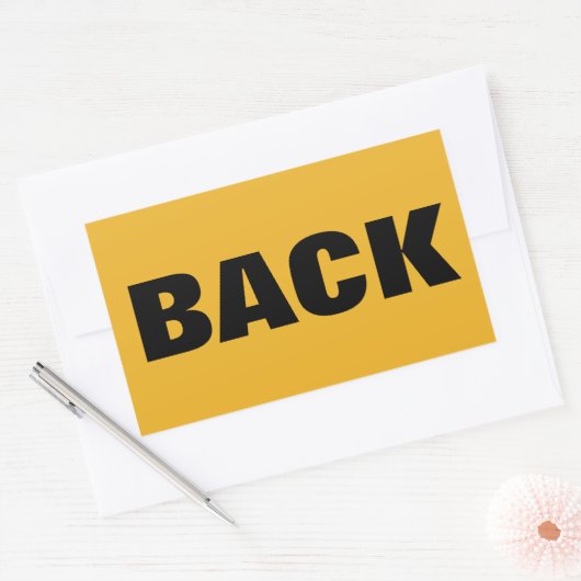 裏面 長方形シール (封筒)