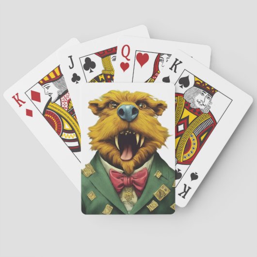 裕福で奇抜な トランプ (裏面)