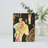 裕福なパーティー ポストカード (スタンド正面)