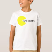 裕福な人を食べるTシャツ Tシャツ (正面)