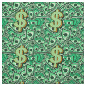 裕福な現金のドル記号 ファブリック (見本)