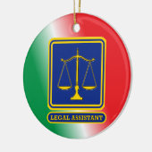 補佐役の盾カスタム セラミックオーナメント (左)