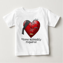 補修されたボディスーツに必要なハート