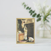 補償の司祭の神聖なカードのカトリック教の祈りの言葉 名刺 (スタンド正面)