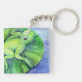 補充の調整キーチェーンのクリーニング キーホルダー (裏面)