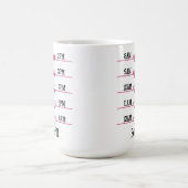 補充チャート コーヒーマグカップ (中央)