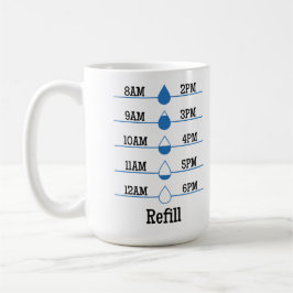 補充チャート コーヒーマグカップ