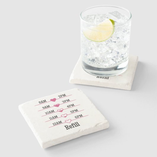 補充チャート ストーンコースター (横)