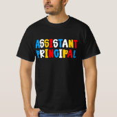 補助主新学期先生 Tシャツ (正面)
